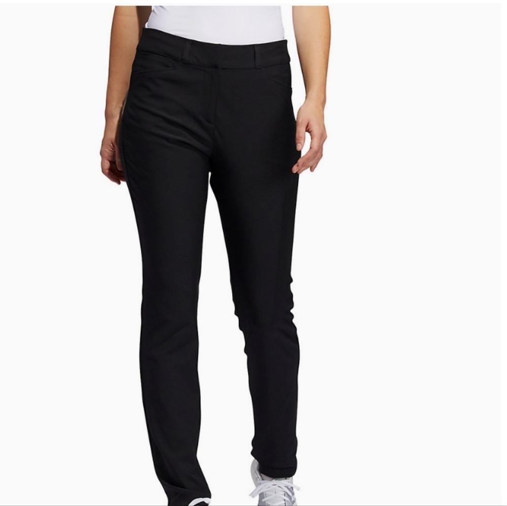 Adidas black golf pants sz 12